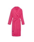 Peignoir avec capuche fuchsia