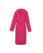 Peignoir avec capuche fuchsia