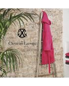 Peignoir avec capuche fuchsia
