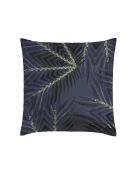 Kissenbezüge aus Baumwollsatin mit 2 blauen Schwalben, 63 x 63 cm