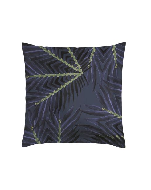 Kissenbezüge aus Baumwollsatin mit 2 blauen Schwalben, 63 x 63 cm