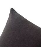 Funda de cojín Chloé gris oscuro - 45x45 cm