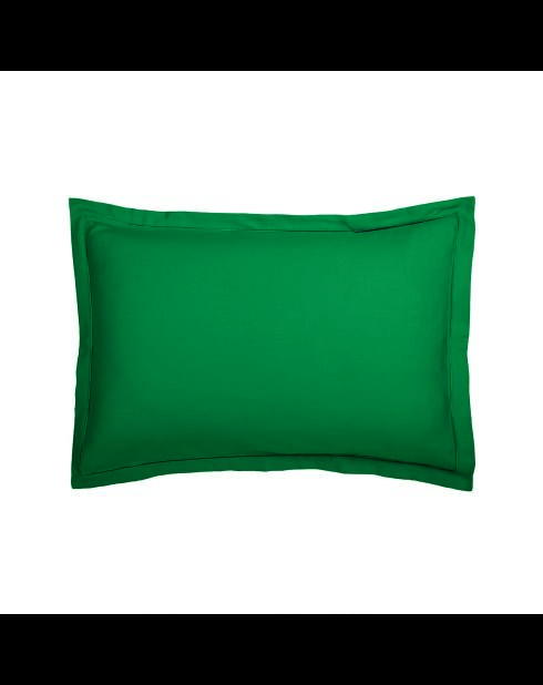 1 federa in raso di cotone tinta unita verde baratta 02 - 2x (50x70 cm)