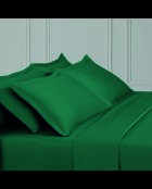 1 federa in raso di cotone tinta unita verde baratta 02 - 2x (50x70 cm)