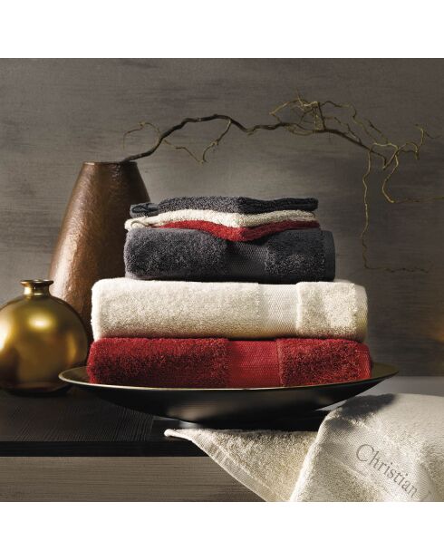 Asciugamano da bagno bordeaux - 70x140 cm