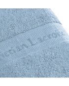 Set de 2 serviettes et 2 draps de bain bleu ciel - 50x100 cm + 70x140 cm