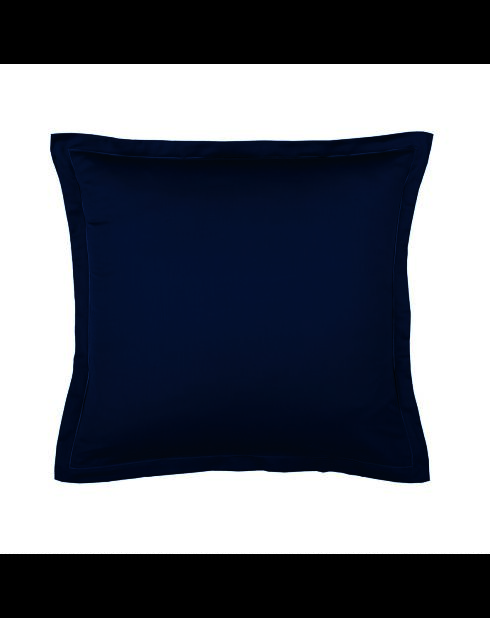 1 Baratta Blue 11 Kissenbezug aus Baumwollsatin, einfarbig, 2 Stück (63 x 63 cm)