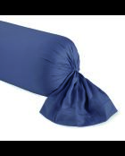 1 fodera in raso di cotone tinta unita blu baratta 06 - 43x210 cm