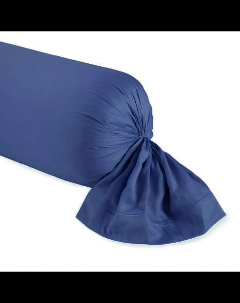 1 fodera in raso di cotone tinta unita blu baratta 06 - 43x210 cm