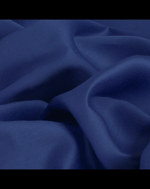 1 fodera in raso di cotone tinta unita blu baratta 06 - 43x210 cm