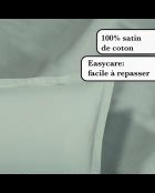 Einfarbiger Kissenbezug aus Baumwollsatin 1 Baratta Taupe 01 - 2x (63x63 cm)