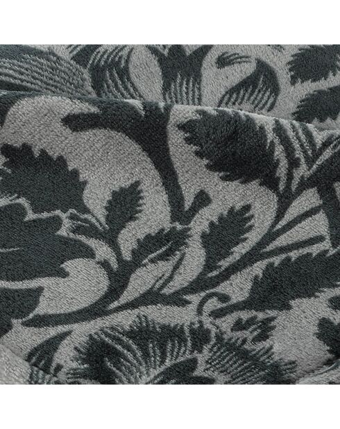 Tartán arabesco antracita - 130x160 cm