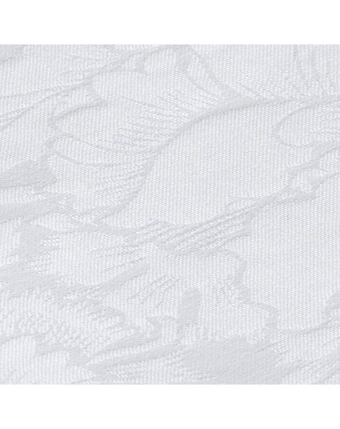 Set de 4 serviettes Arabesque blanc - 50x50 cm