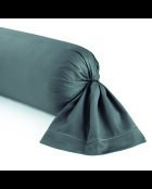 1 Baratta Gray 02 Nackenetui aus Baumwollsatin, einfarbig, 20-43x210 cm