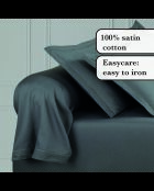 1 Baratta Gray 02 Nackenetui aus Baumwollsatin, einfarbig, 20-43x210 cm