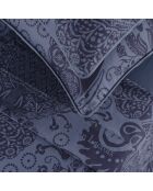 Ensemble de draps satin de coton Arles Bleu - 150 x 200 x 30 cm