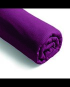 Drap-housse satin de coton Pollen prune