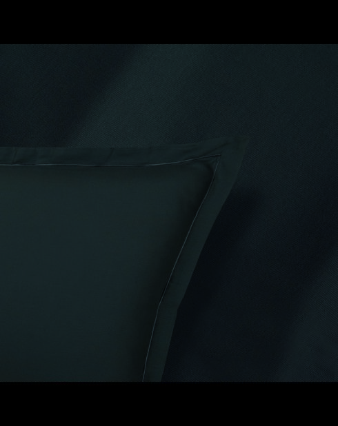 Ensemble de draps satin de coton uni 1 baratta gris 03 + 2x(90x200x30 cm) + 2x(63x63 cm)