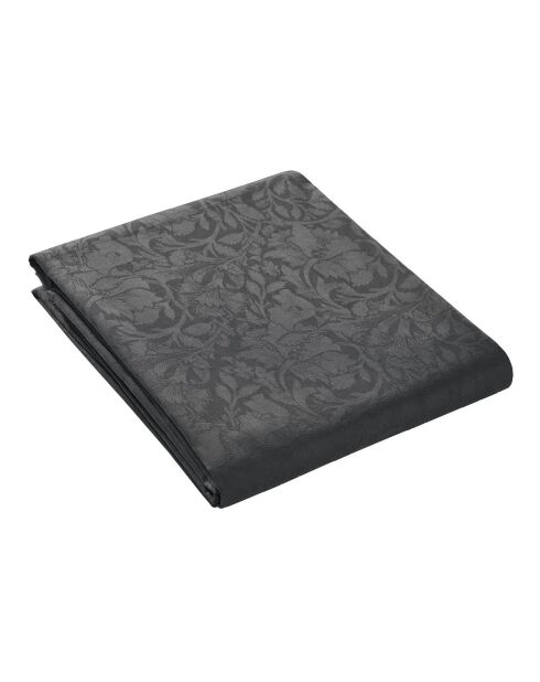 Mantel arabesco gris oscuro