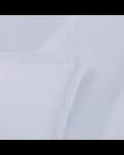 1 Baratta Grau 01 - 2x schlichter Kissenbezug aus Baumwollsatin (63x63 cm)