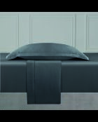 Bettlakenset aus glattem Baumwollsatin 1 Baratta Grau 02 + 160x200x30 cm + 2x (63x63 cm)