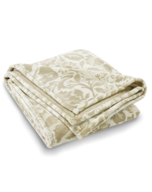 Plaid tortora arabesque - 130x160 cm