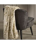 Plaid tortora arabesque - 130x160 cm