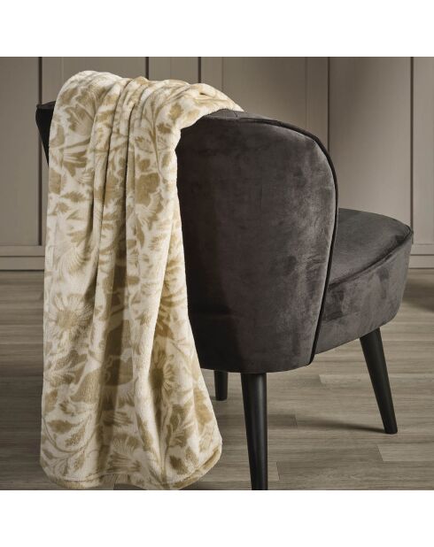 Plaid tortora arabesque - 130x160 cm