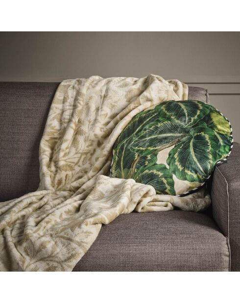 Plaid tortora arabesque - 130x160 cm