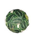 Cuscino decorativo verde giungla - Ø 45 cm