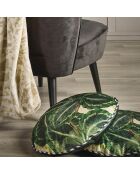 Cuscino decorativo verde giungla - Ø 45 cm