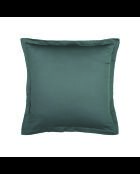 1 Baratta grauer 02 schlichter Kissenbezug aus Baumwollsatin 02 - 2x (63x63 cm)