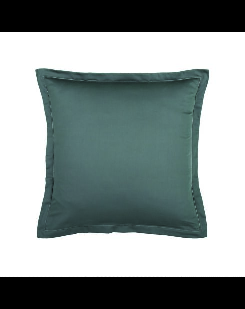 1 Baratta grauer 02 schlichter Kissenbezug aus Baumwollsatin 02 - 2x (63x63 cm)