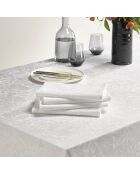 Mantel blanco arabesco