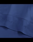 Set di lenzuola in raso di cotone tinta unita 1 baratta blue 06 - 230x270 cm + 150x200x30 cm + 2x (50x80 cm)
