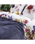 Maxi-Decke/Tagesdecke - Design: Arabesque Aubergine - 180x220 cm