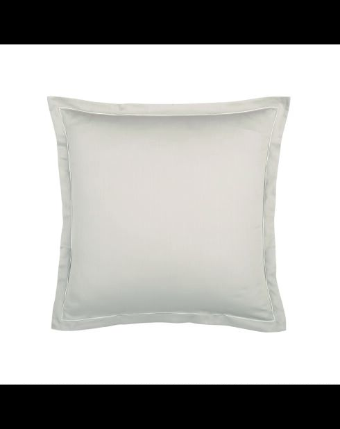 Einfarbiger Kissenbezug aus Baumwollsatin 1 Baratta Taupe 05 - 2x (63x63 cm)