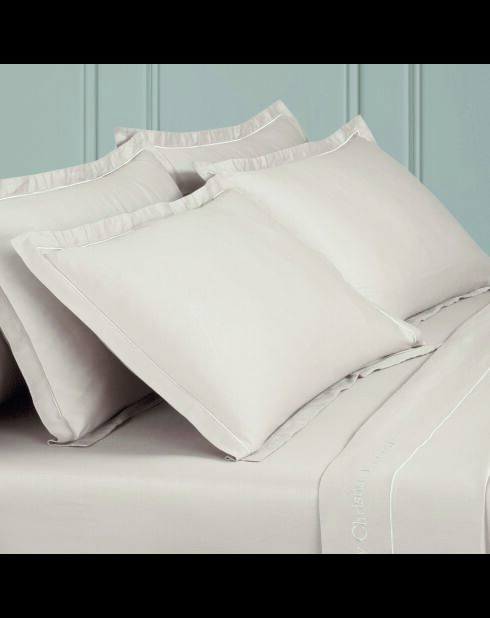 Einfarbiger Kissenbezug aus Baumwollsatin 1 Baratta Taupe 05 - 2x (63x63 cm)