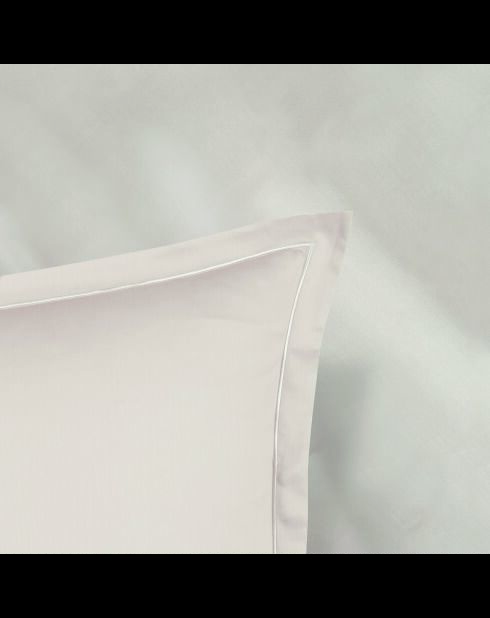 Einfarbiger Kissenbezug aus Baumwollsatin 1 Baratta Taupe 05 - 2x (63x63 cm)