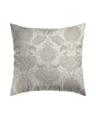 Arles Kissenbezug aus Baumwollsatin, 63 x 63 cm, taupefarben