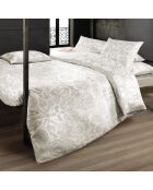 Custodia Love stories in raso di cotone taupe - 43x210 cm
