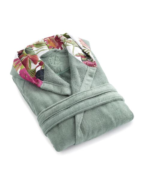 Peignoir avec capuche Garden vert