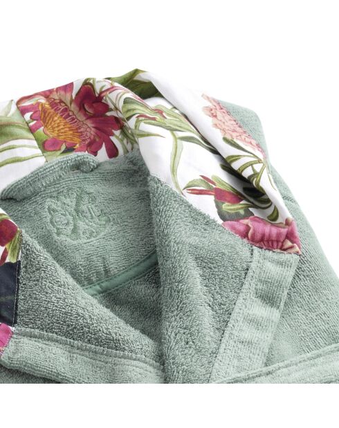 Peignoir avec capuche Garden vert