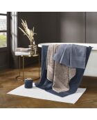 Maxi telo da bagno marrone ghiacciato - 100x150 cm