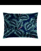 2 Kissenbezüge aus Baumwollsatin von Tigelle, 50 x 70 cm, dunkelblau