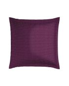 Kissenbezüge aus weißem Baumwollsatin mit 2 kunstvollen Blumen, 63 x 63 cm