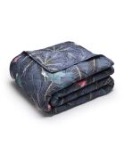 Copriletto XL Swallows blu - 220x250 cm