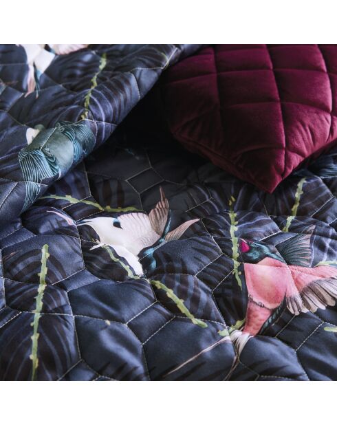 Copriletto XL Swallows blu - 220x250 cm