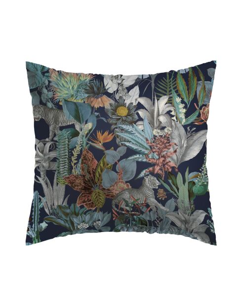 2 Kissenbezüge aus Baumwollsatin in Sansibar, 63 x 63 cm