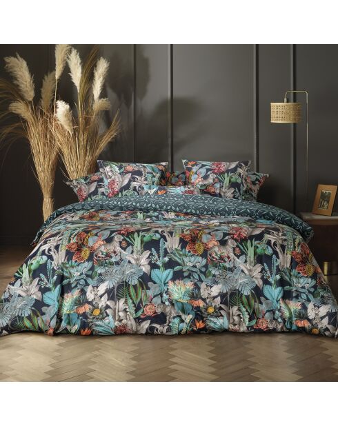 2 Kissenbezüge aus Baumwollsatin in Sansibar, 63 x 63 cm